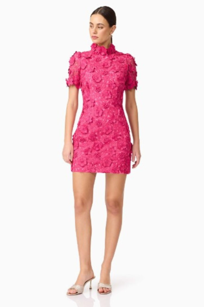 ELLIATT CLAUDIA MINI DRESS FUSCHIA