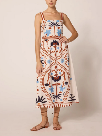 Cleobella CARMEN MIDI DRESS