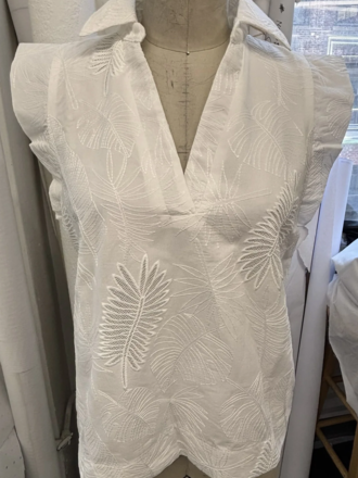 WILLA STORY CLARA TOP WHITE