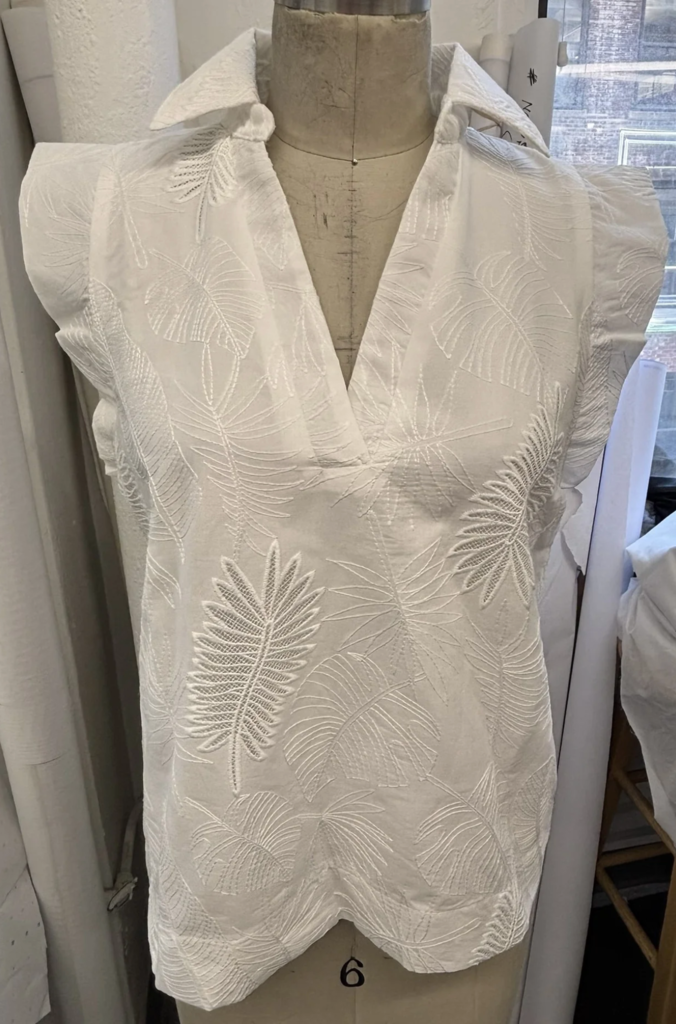 WILLA STORY CLARA TOP WHITE