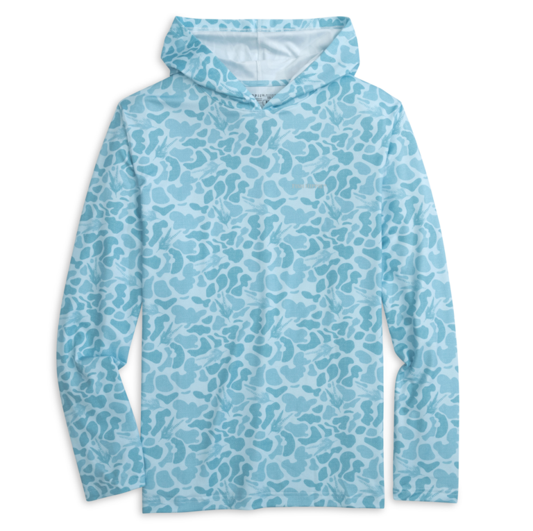 FISH HIPPIE FLY CAMO PERFORMANCE HOODIE