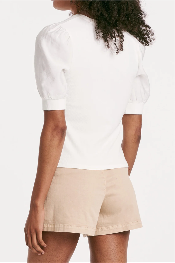 ANOTHER LOVE TANNER RIB HENLEY TOP