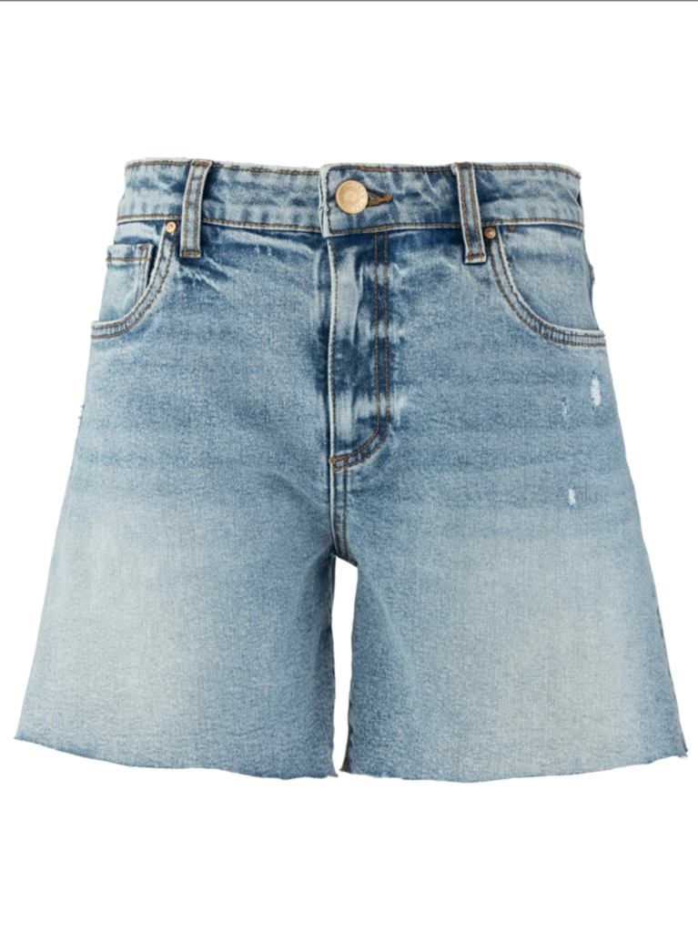 KUT HAILEY HIGH RISE SHORT W/RAW HEM