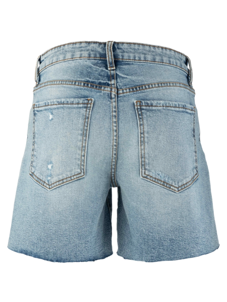 KUT HAILEY HIGH RISE SHORT W/RAW HEM