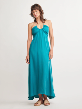 KATYA U RING HALTER DRESS
