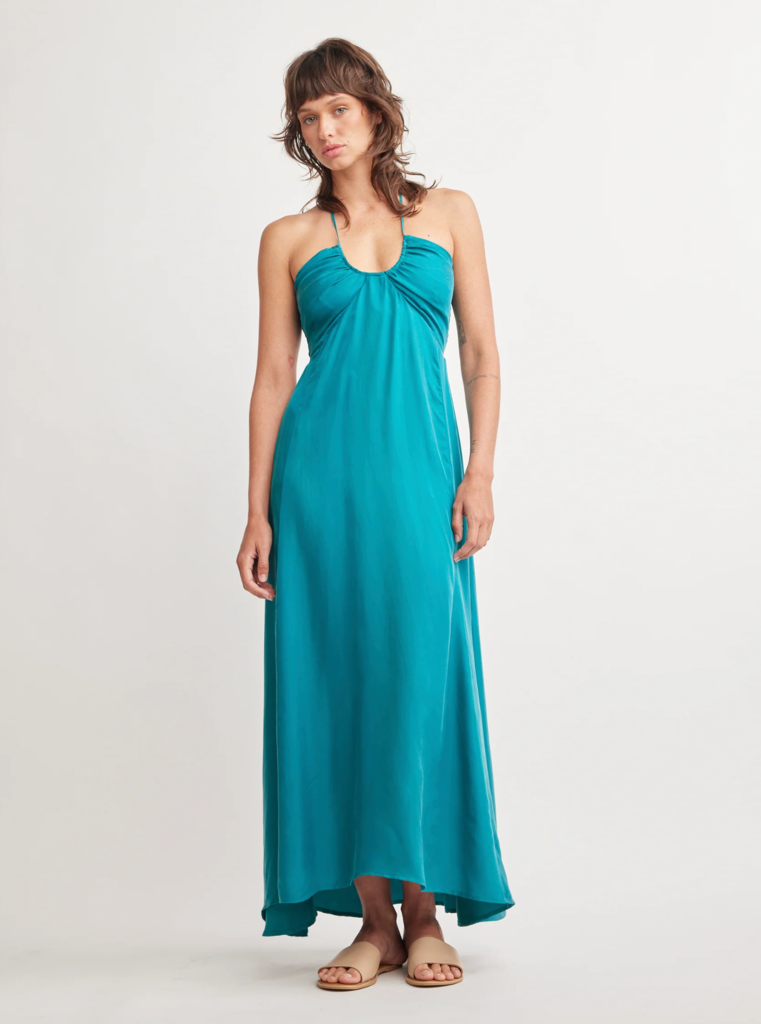 KATYA U RING HALTER DRESS