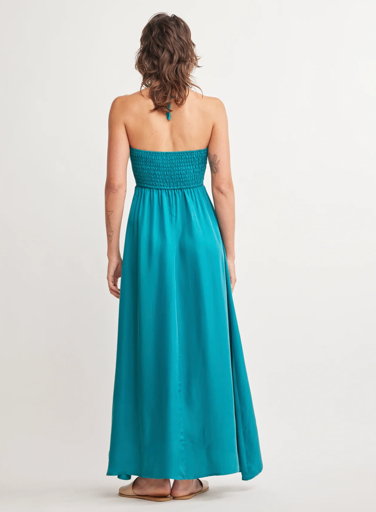 KATYA U RING HALTER DRESS