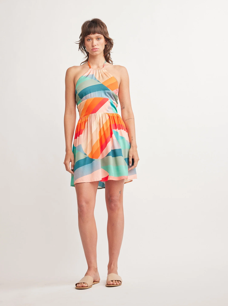 ATLAS MINI DRESS KALEIDOSCOPE