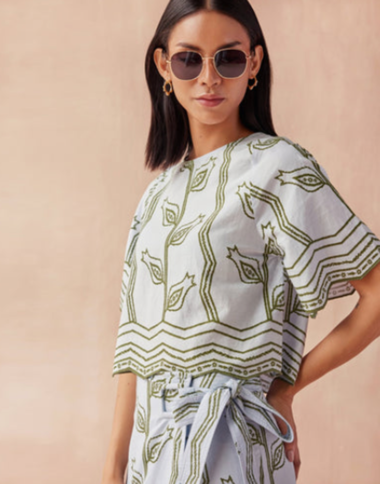 OMIKA SAMMI MIDI SKIRT