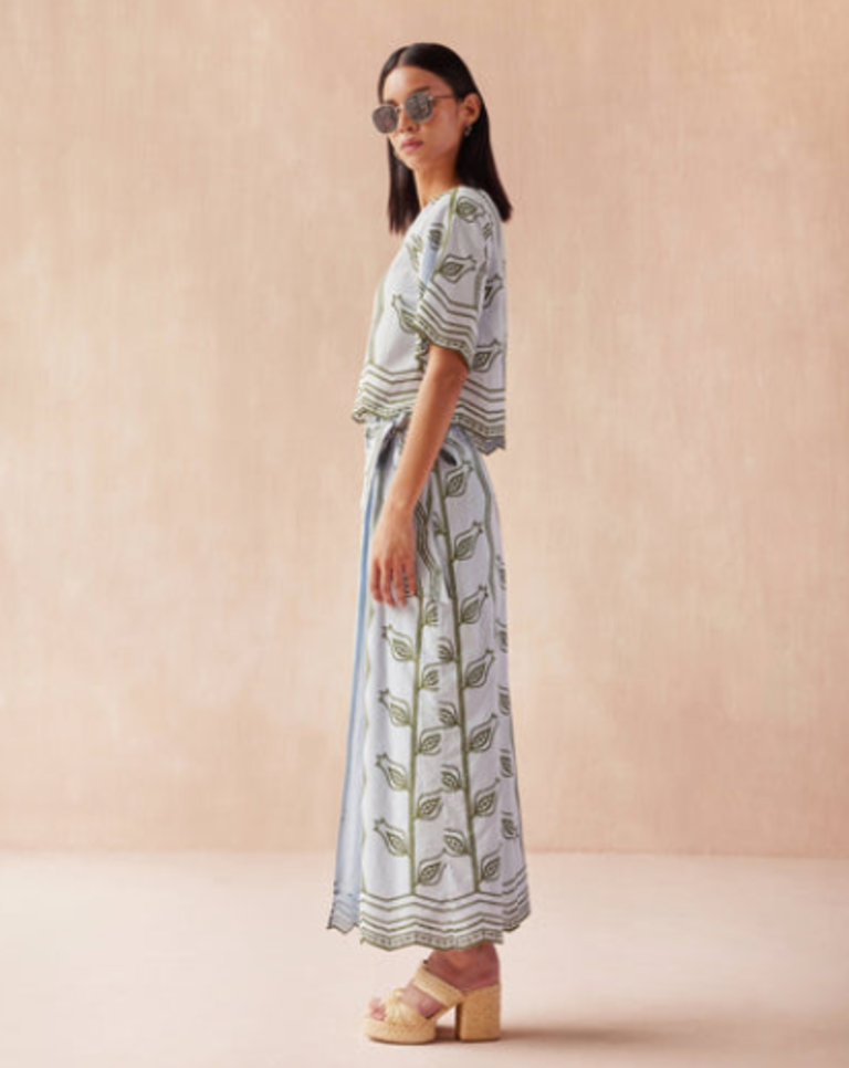 OMIKA SAMMI MIDI SKIRT