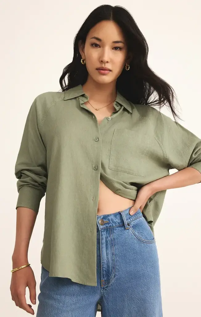 Z SUPPLY THE PERFECT LINEN TOP