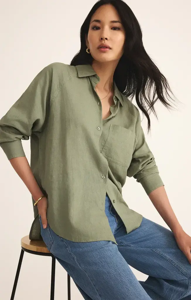 Z SUPPLY THE PERFECT LINEN TOP