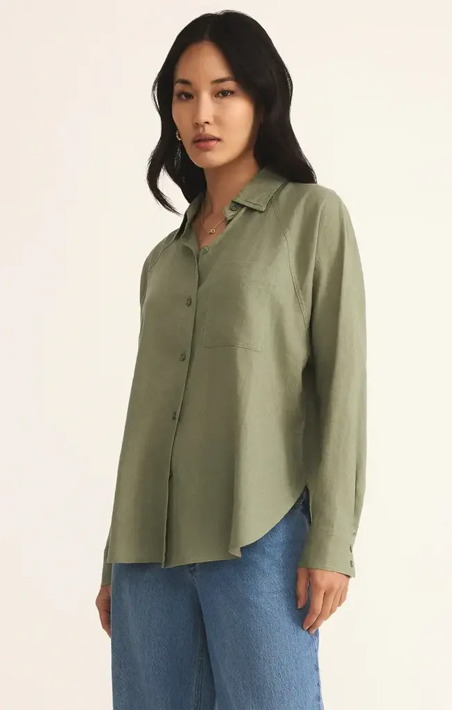 Z SUPPLY THE PERFECT LINEN TOP