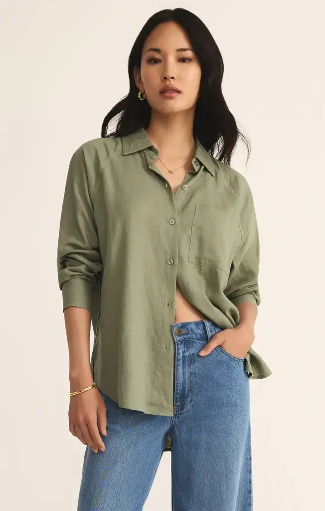 Z SUPPLY THE PERFECT LINEN TOP