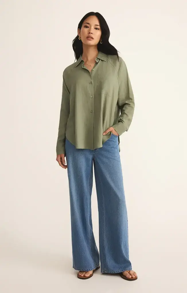 Z SUPPLY THE PERFECT LINEN TOP