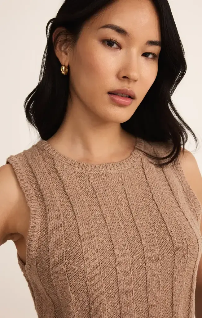 Z SUPPLY CALAN RIB SWEATER TANK