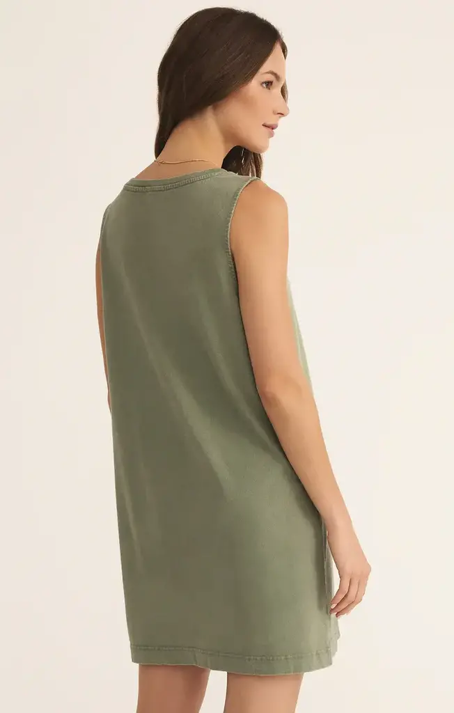 Z SUPPLY SLOANE V-NECK MINI DRESS