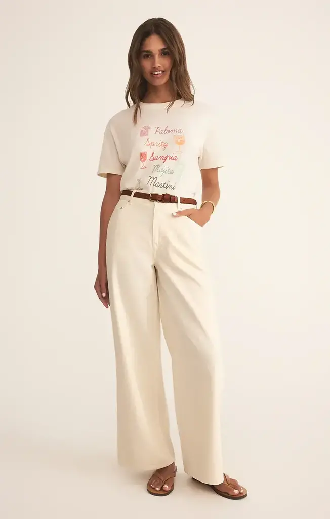 Z SUPPLY COCKTAILS BOYFRIEND TEE