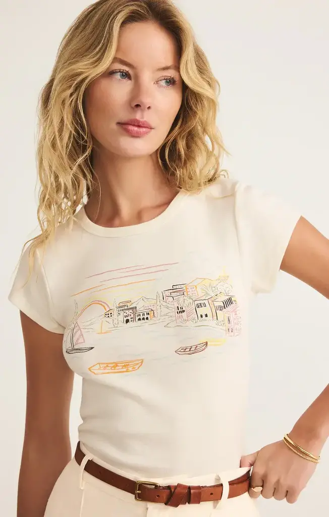 Z SUPPLY VILLAGE CHEEKY TEE