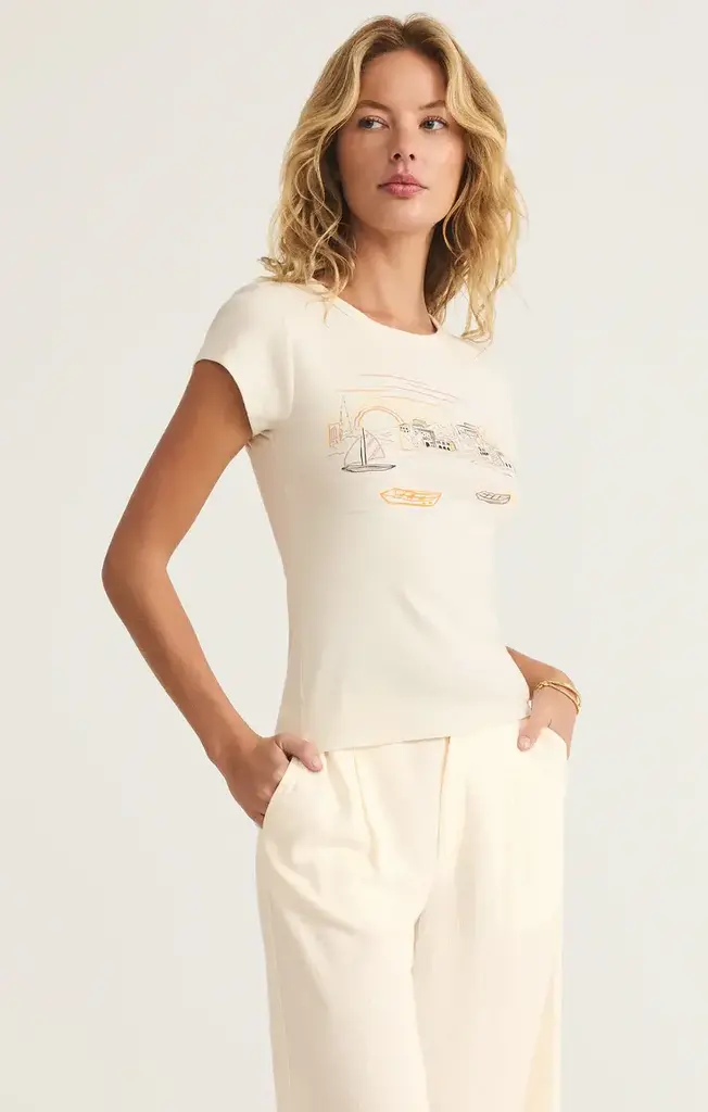 Z SUPPLY VILLAGE CHEEKY TEE