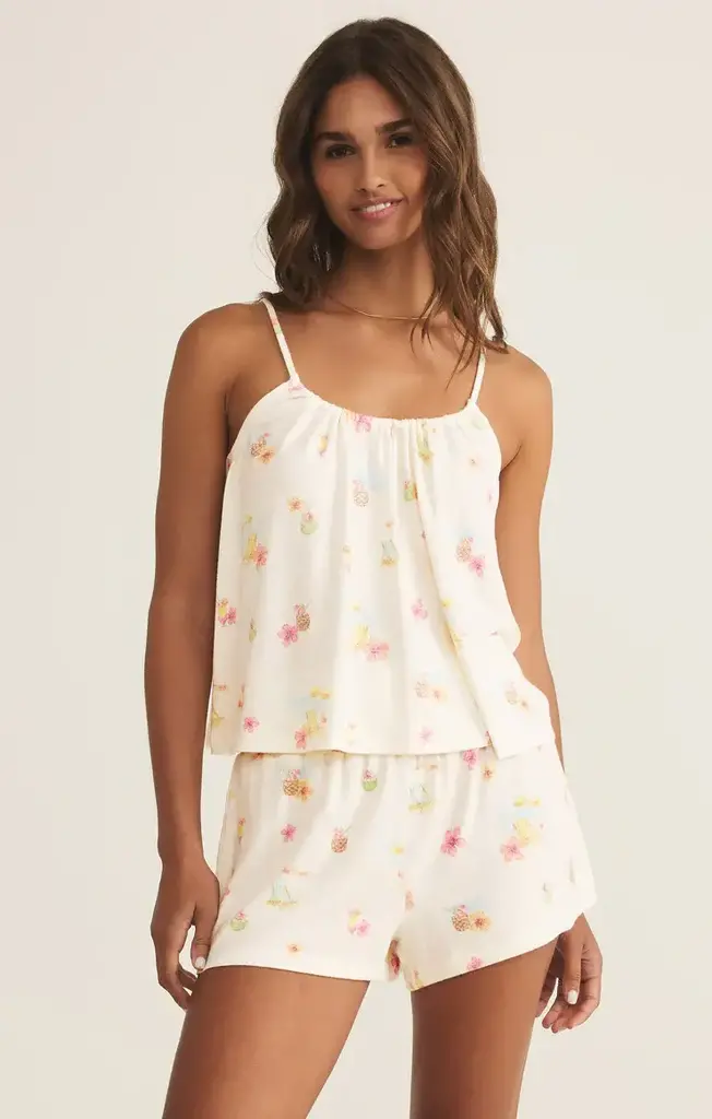 Z SUPPLY LOUNGE VACAY TIME CAMI