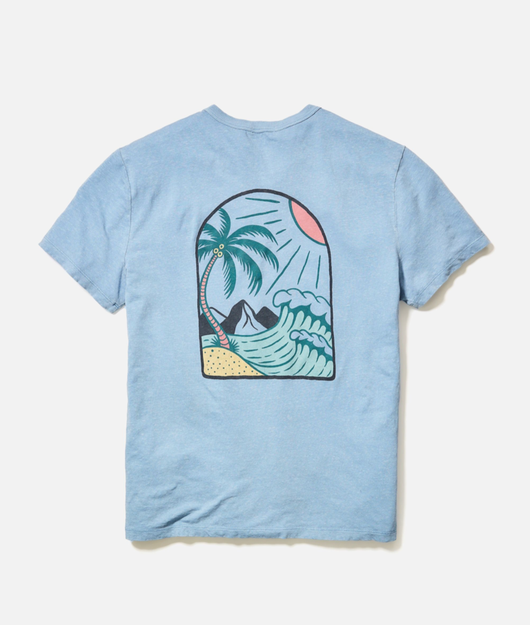 MARINE LAYER RELAXED HEMP GRAPHIC TEE