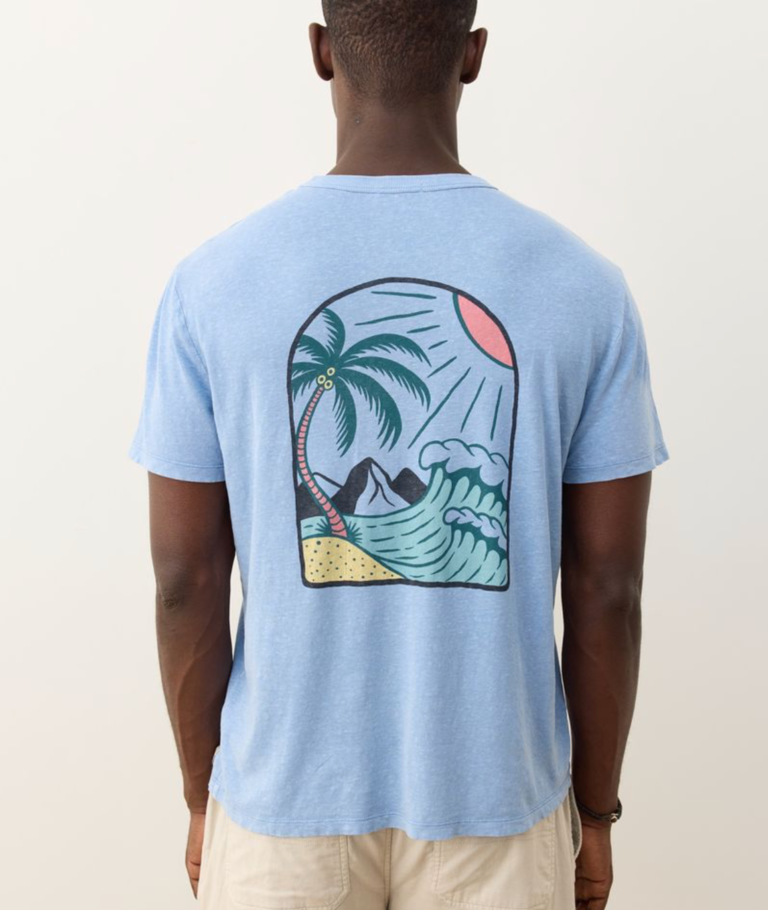MARINE LAYER RELAXED HEMP GRAPHIC TEE