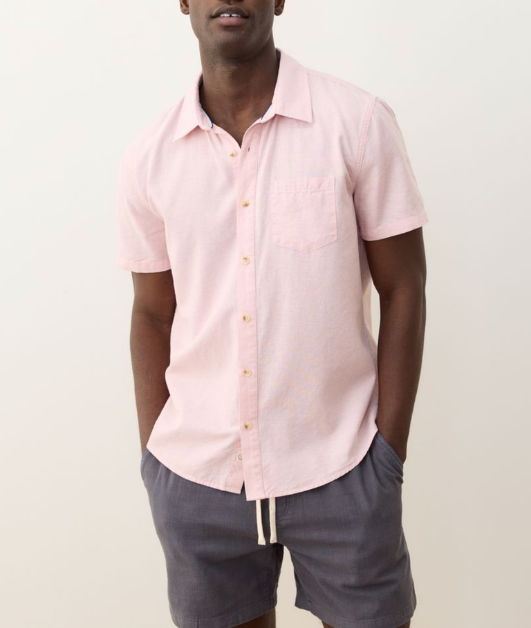 MARINE LAYER S/S BETTER THAN LINEN SHIRT
