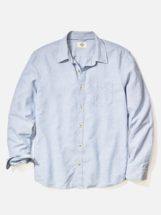 MARINE LAYER L/S BETTER THAN LINEN SHIRT