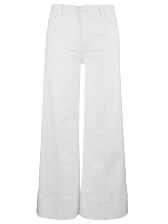 KUT MEG HIGH RISE FRONT PIN TUCK WIDE HEM JEAN