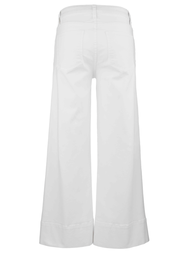 KUT MEG HIGH RISE FRONT PIN TUCK WIDE HEM JEAN
