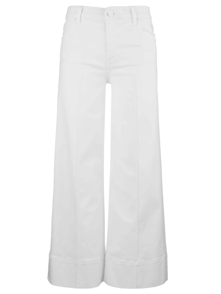 KUT MEG HIGH RISE FRONT PIN TUCK WIDE HEM JEAN