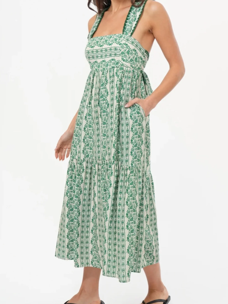 ELANIS FLORAL CAMI DRESS