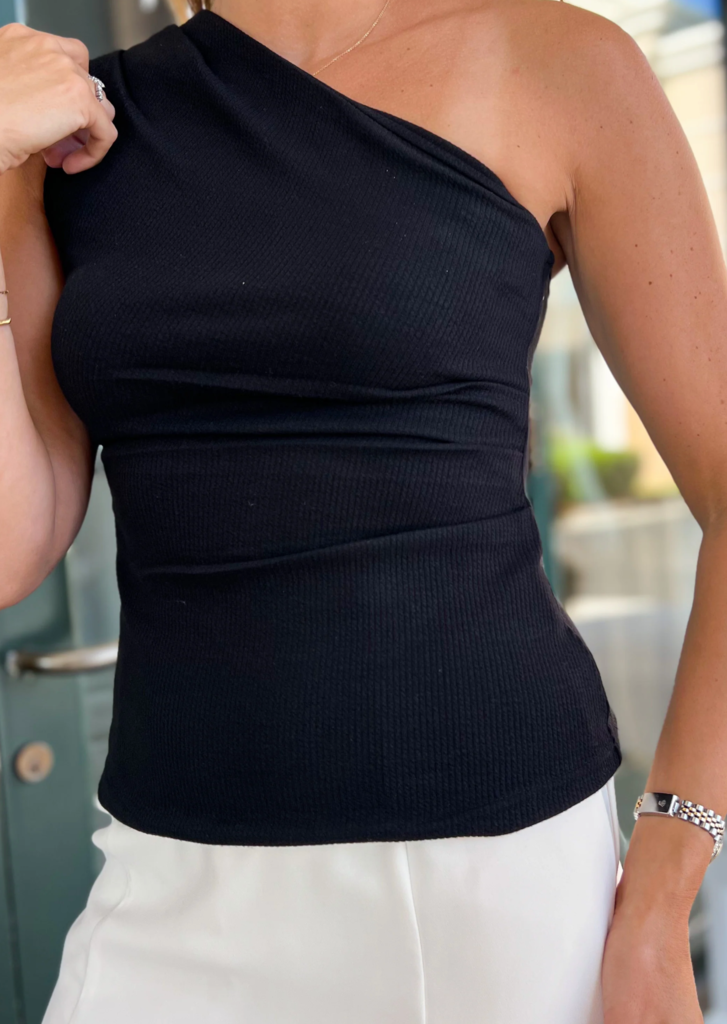 MINKPINK DYLAN ONE SHOULDER TOP