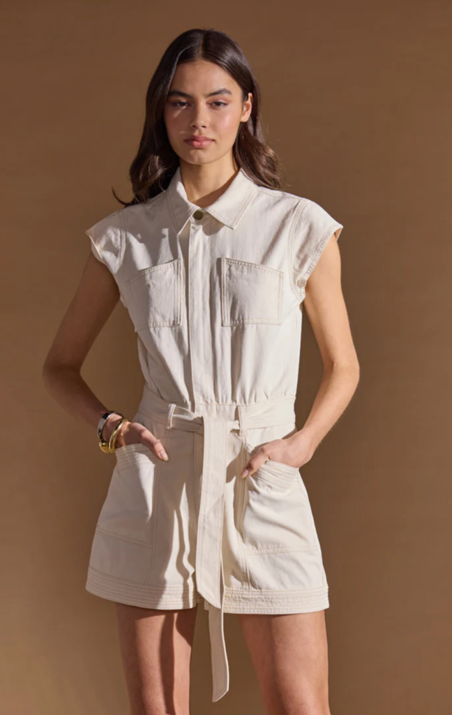 MINKPINK CODI PANEL PLAYSUIT