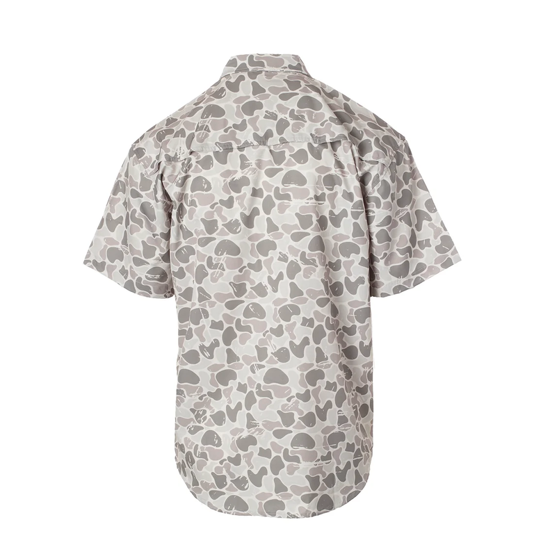 FIELDSTONE MARSH CAMO BUTTON DOWN