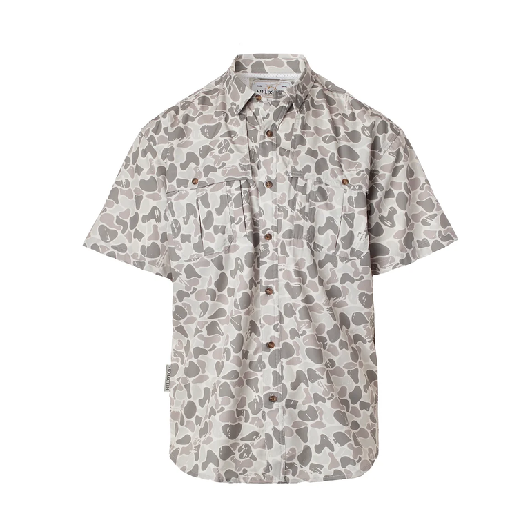 FIELDSTONE MARSH CAMO BUTTON DOWN