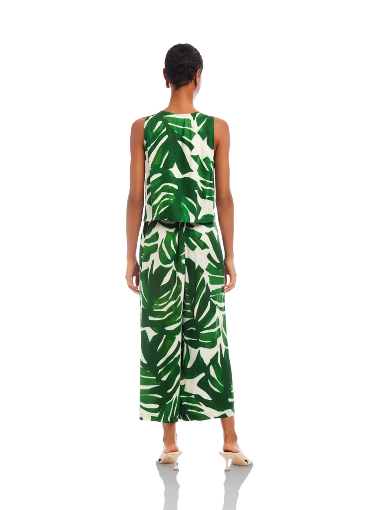 FIFTEEN TWENTY EMERY TIE FRONT SLEEVELESS TOP