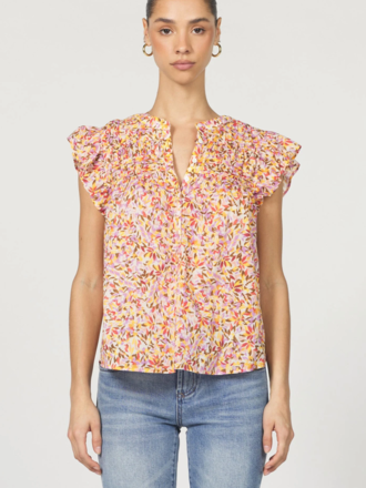 DEAR JOHN ROSE TOP IN SUPERBLOOM