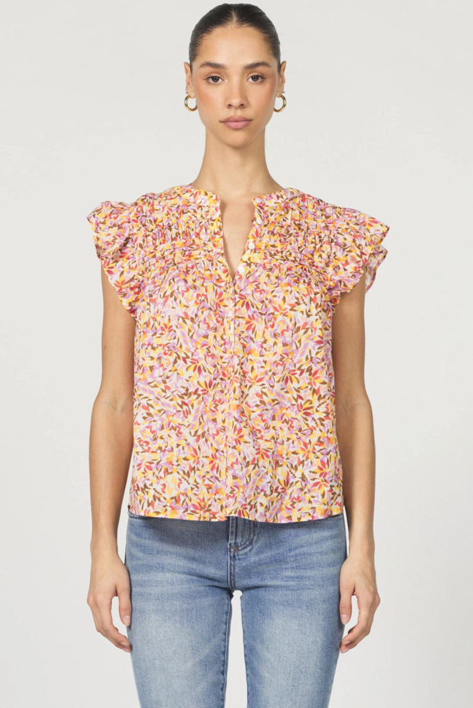 DEAR JOHN ROSE TOP IN SUPERBLOOM