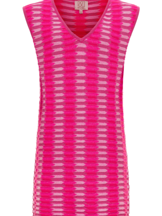 MADELYN DRESS IN HOT PINK