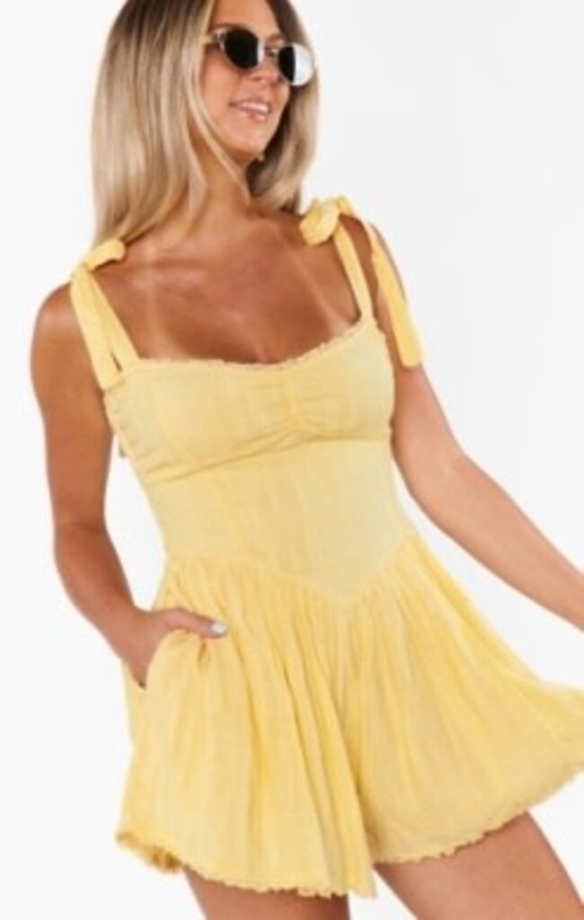 SHOW ME YOUR MUMU REGAL ROMPER