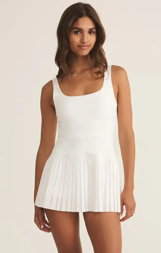Z SUPPLY ACTIVE IN YOUR COURT MINI DRESS