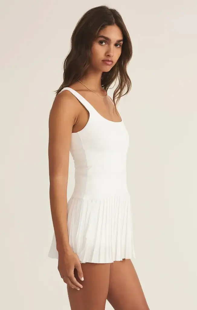 Z SUPPLY ACTIVE IN YOUR COURT MINI DRESS
