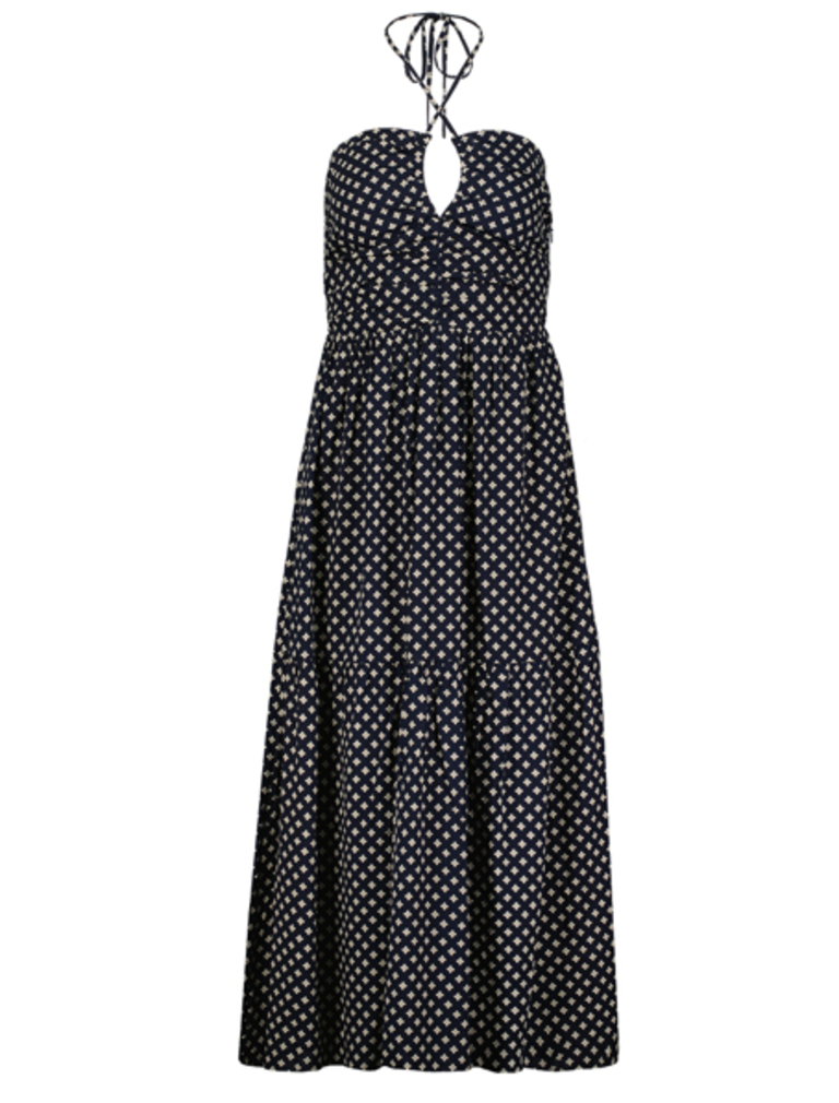 BISHOP+YOUNG AERIES HALTER DRESS