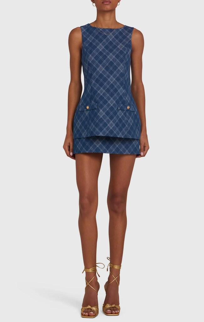 Amanda Uprichard MAVEN SKORT ROMPER