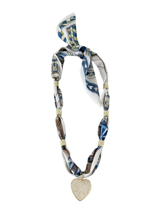 GEORGIA SCARF NECKLACE
