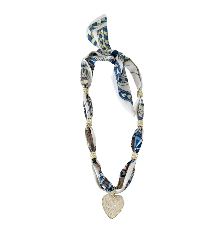 GEORGIA SCARF NECKLACE