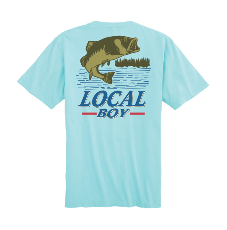 LOCAL BOY OUTFITTERS BAD BASS S/S TEE