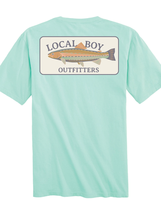 LOCAL BOY OUTFITTERS GEO TROUT S/S TEE